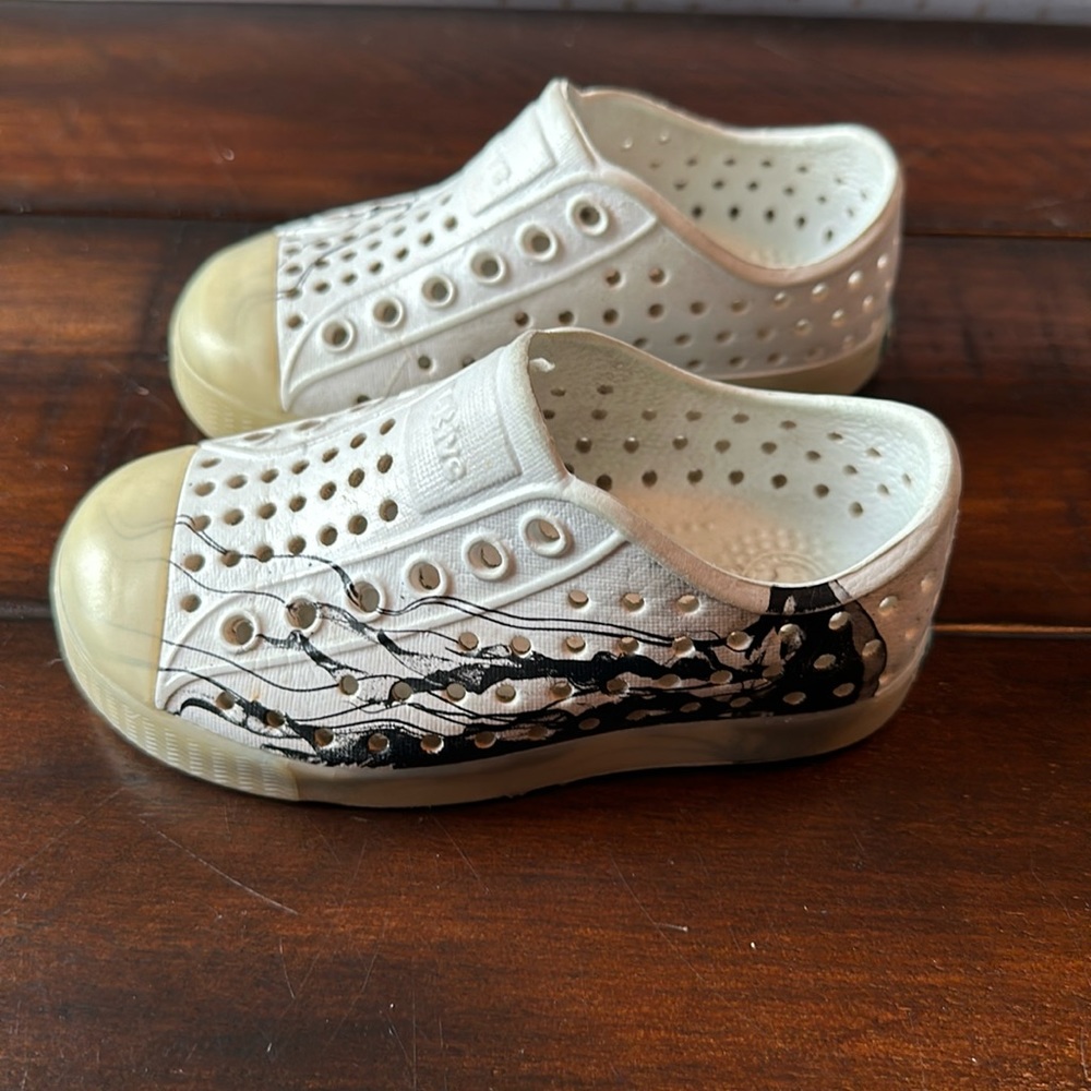 Glow-in-the-dark Soles Native shoes